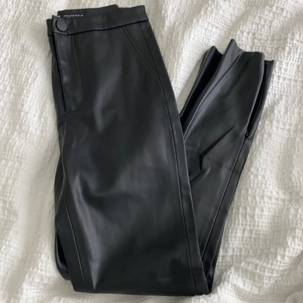 Vegan Leather Pants